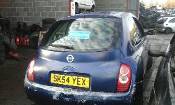 Breaking NISSAN MICRA, MICRA SE AUTO Secondhand Parts 