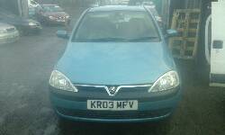 VAUXHALL VAUXHALL Breakers, VAUXHALL CORSA ELEGANCE 12V Reconditioned Parts 