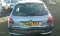 Breaking PEUGEOT 206, 206 LX Secondhand Parts 