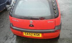 Breaking VAUXHALL CORSA, CORSA CLUB 12V Secondhand Parts 