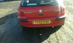 Breaking PEUGEOT 307, 307 STYLE Secondhand Parts 
