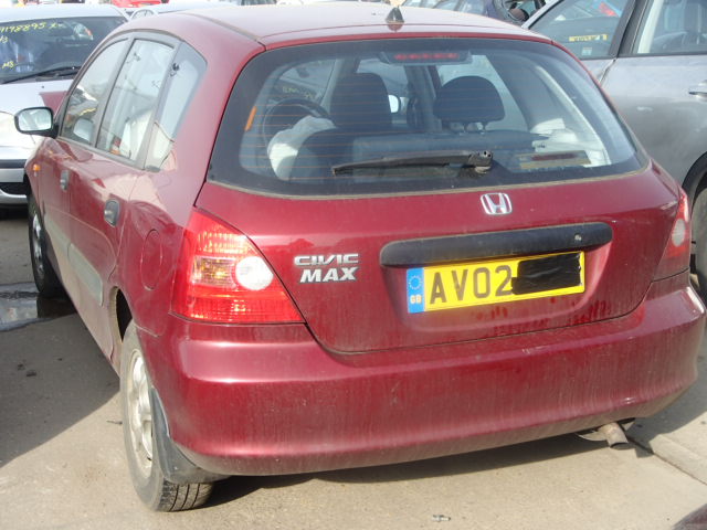 Breaking HONDA CIVIC, CIVIC MAX Secondhand Parts 