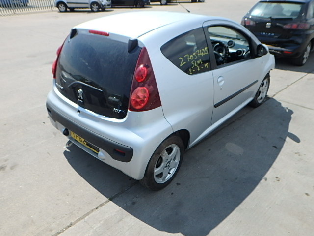 PEUGEOT 107 Dismantlers, 107 ALLURE Used Spares 