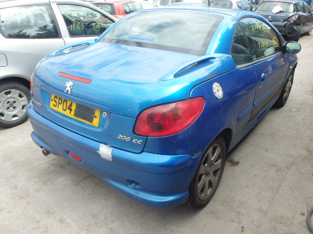PEUGEOT 206 Dismantlers, 206 ALLURE Used Spares 