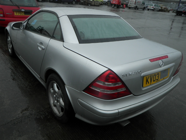 Breaking MERCEDES SLK, SLK 230 KOMPRESSOR Secondhand Parts 
