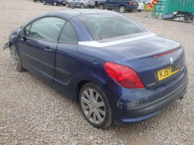 Breaking PEUGEOT 207 CC, 207 CC 207 GT CC Secondhand Parts 