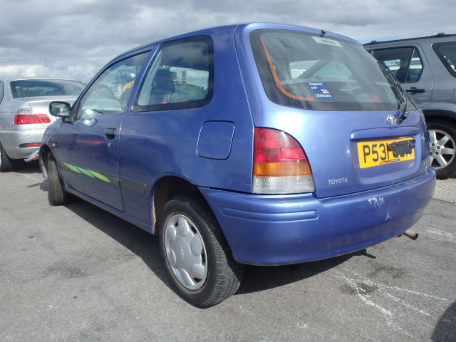 Breaking TOYOTA STARLET, STARLET SPORT Secondhand Parts 