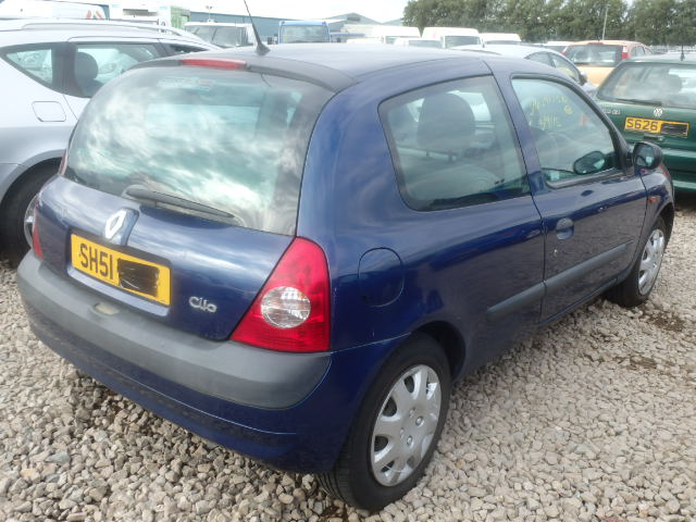 RENAULT CLIO Dismantlers, CLIO AUTHENTIQUE Used Spares 