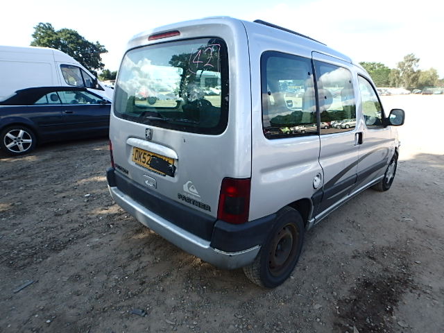 PEUGEOT PARTNER Dismantlers, PARTNER QUICKSILVER Used Spares 