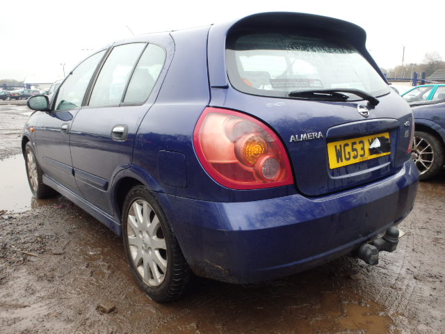 Breaking NISSAN ALMERA, ALMERA SXE Secondhand Parts 