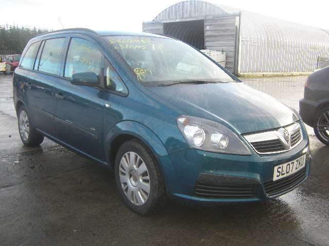 VAUXHALL ZAFIRA Breakers, ZAFIRA LIFE Reconditioned Parts 
