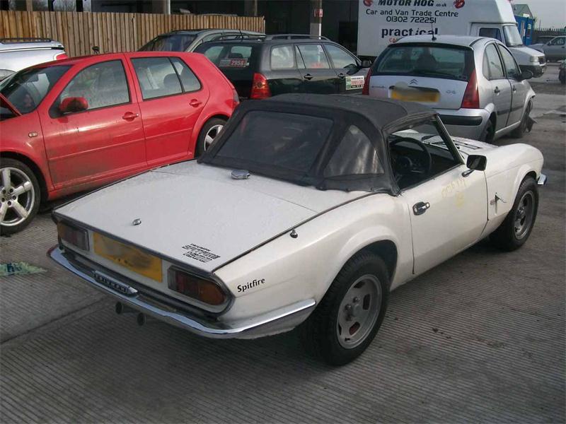 TRIUMPH SPITFIRE 1500 Breakers, SPITFIRE 1500 1493cc Reconditioned Parts 