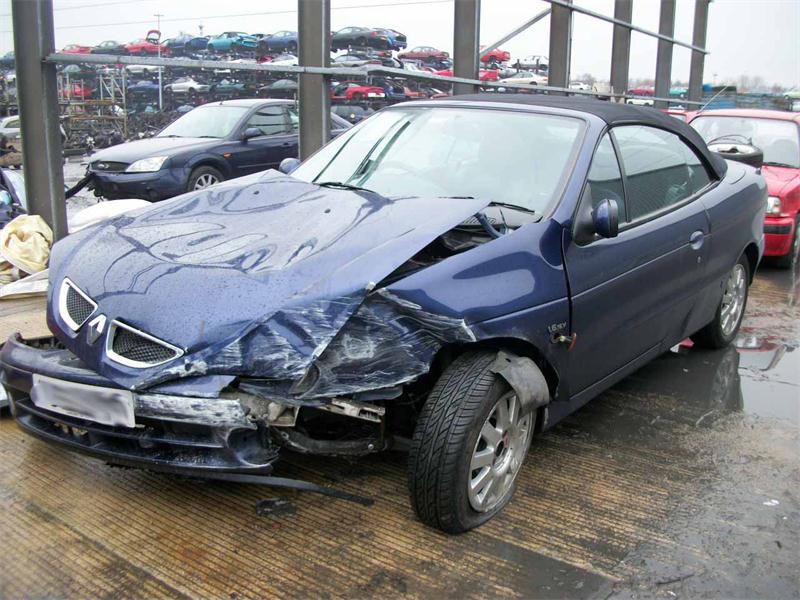 Breaking RENAULT MEGANE, MEGANE 1598cc Secondhand Parts 