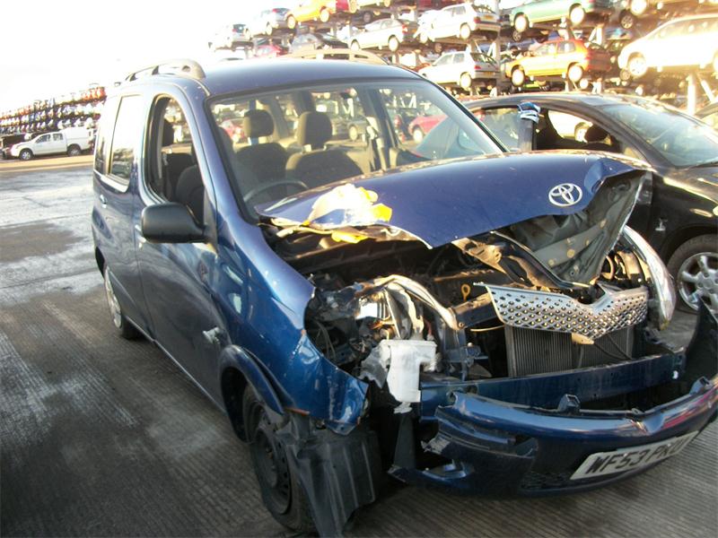 Breaking TOYOTA YARIS VERSO T3 AUTO, YARIS VERSO T3 AUTO 1299cc Secondhand Parts 