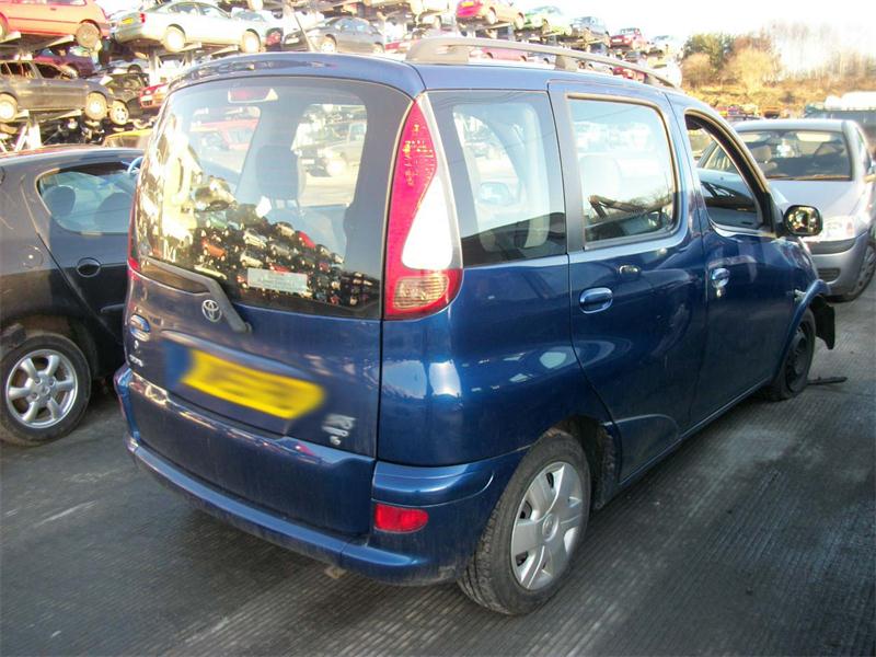 TOYOTA YARIS VERSO T3 AUTO Dismantlers, YARIS VERSO T3 AUTO 1299cc Used Spares 