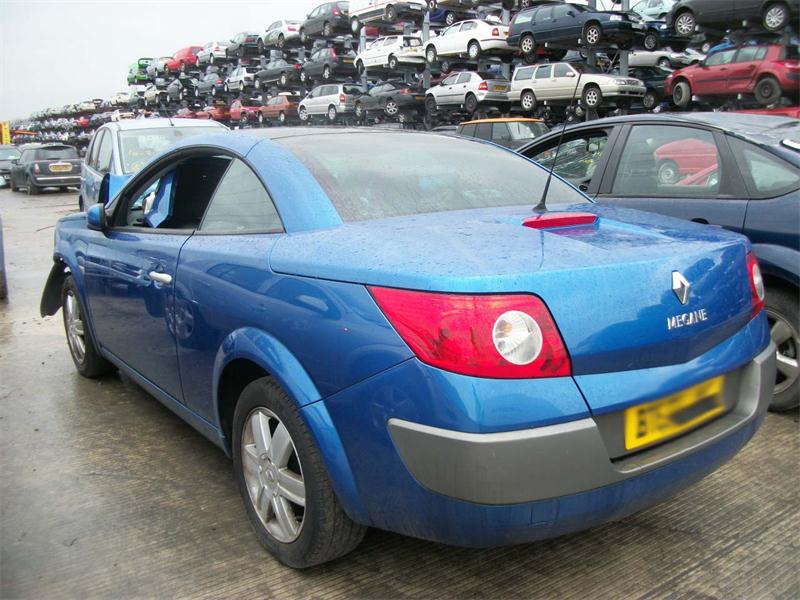 RENAULT MEGANE DYNAMIQUE VVT 115 Dismantlers, MEGANE DYNAMIQUE VVT 115 1598cc Used Spares 