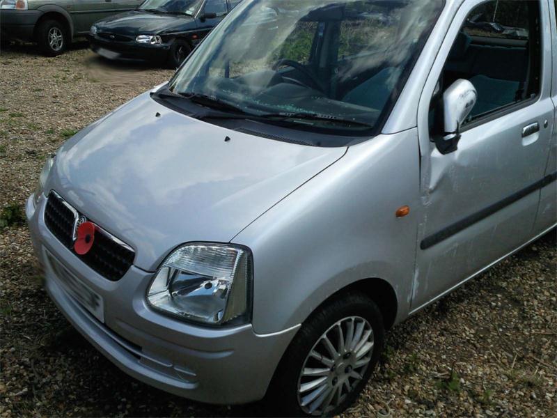 VAUXHALL AGILA DESIGN 16V Dismantlers, AGILA DESIGN 16V 1199cc (Normally Aspirated) Used Spares 