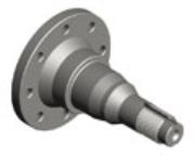 MERCEDES E220 STUB AXLE (FRONT PSNGR SIDE)