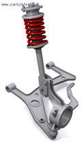 RENAULT MEGANE DYNAMIQUE DCI FRONT SUSPENSION LEG